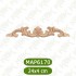 MAP-6170-24*4*1 Ahşap Oyma Aplik