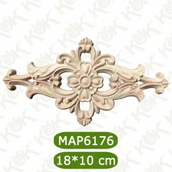 MAP-6176-10*18*0,8 Ahşap Oyma Aplik