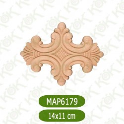 MAP-6179-11*14*1 Ahşap Oyma Aplik