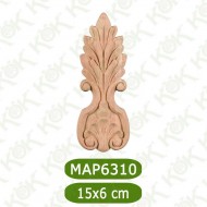 MAP-6310-15*6*1 Ahşap Oyma Aplik