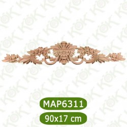 MAP-6311-90*17*1,4 Ahşap Oyma Aplik