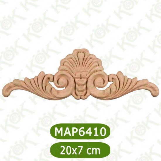 MAP-6410-20*7*1 Ahşap Oyma Aplik