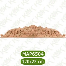 MAP-6504-120*22*1,5 Ahşap Oyma Aplik