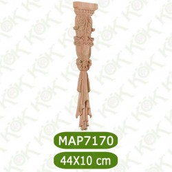 MAP-7170-44*10*2 Ahşap Oyma Aplik
