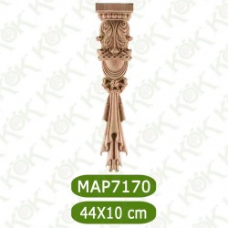 MAP-7170-44*10*2 Ahşap Oyma Aplik