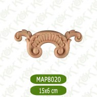MAP-8020-15*6*1,4 Ahşap Oyma Aplik