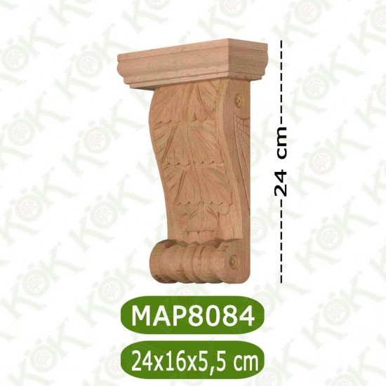 MAP-8084-Ahşap Payanda (Eli Böğründe)