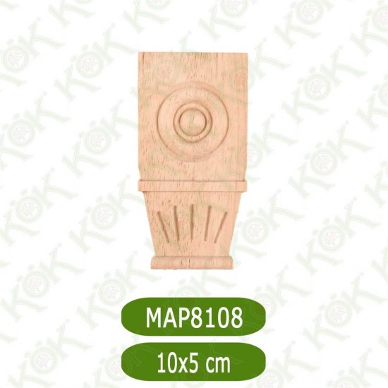 MAP-8108-10*5*1,2 Ahşap Oyma Aplik