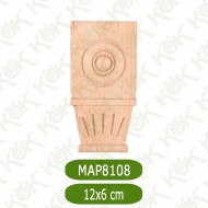 MAP-8108-12*6*1,2 Ahşap Oyma Aplik