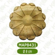 MAP-8431-8*8 Ahşap Oyma Aplik