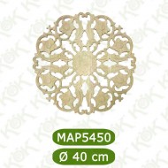 MAP-5450-40*40*1,4 Ahşap Tavan Göbeği