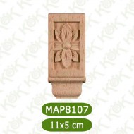 MAP8107-11*5*1 Ahşap Oyma Aplik