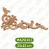 MAP8303-20*10*0,8 Ahşap Oyma Aplik