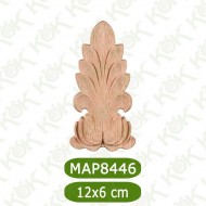 MAP8446-12*6*1 Ahşap Oyma Aplik