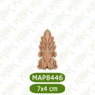 MAP8446-7*4*1 Ahşap Oyma Aplik