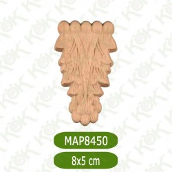 MAP8450-8*5*1 Ahşap Oyma Aplik