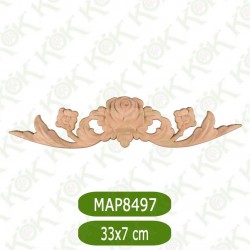 MAP8497-33*7*1,4 Ahşap Oyma Aplik
