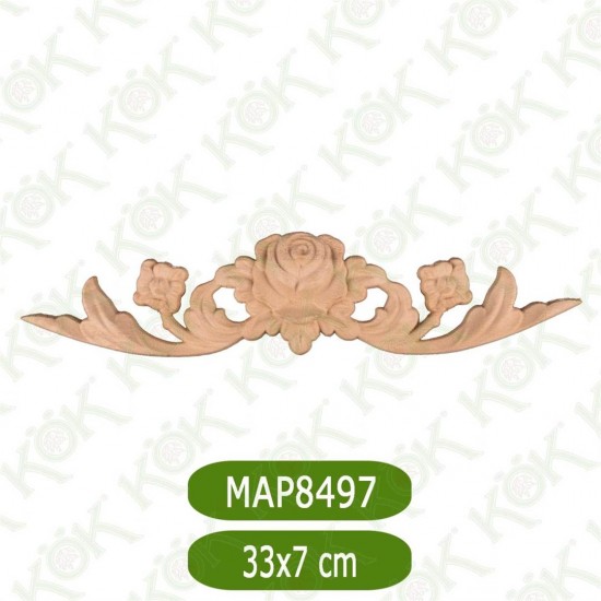 MAP8497-33*7*1,4 Ahşap Oyma Aplik