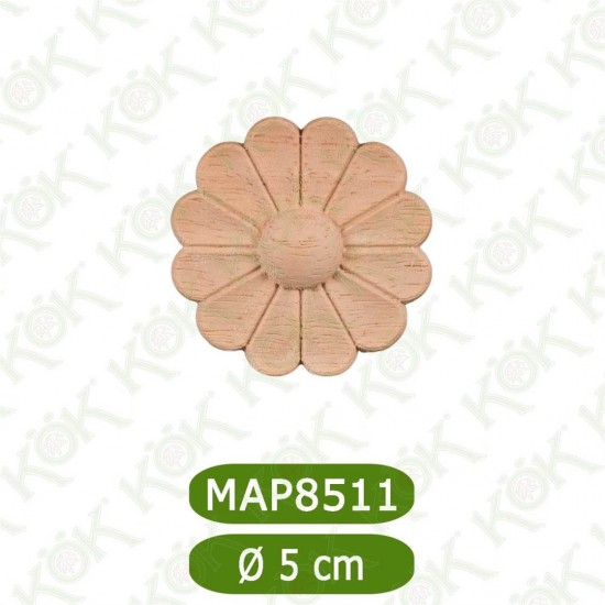 MAP8511-5*5*1 Ahşap Oyma Aplik