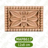 MAP8617-12*8*1 Ahşap Oyma Aplik