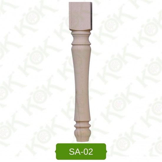 SA02-45*7 Ahşap Torna Sehpa Ayağı