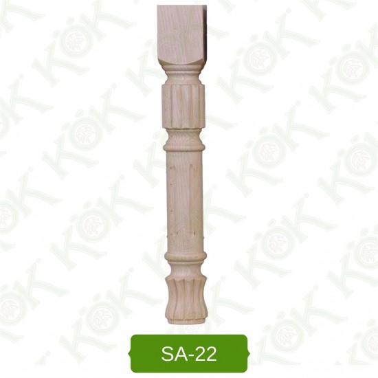 SA22-45*7 Ahşap Torna Sehpa Ayağı