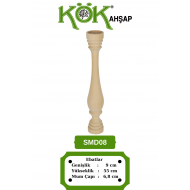 SMD08-55 Ahşap Şamdan