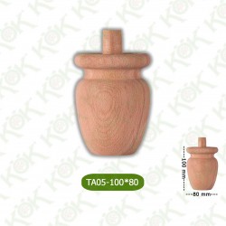TA05-100-80 Ahşap Torna Koltuk Ayağı