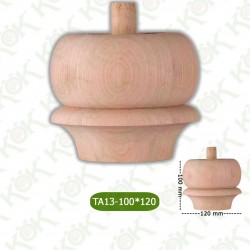TA13-100-120 Ahşap Torna Koltuk Ayağı