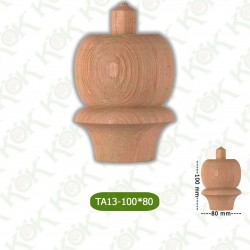 TA13-100-80 Ahşap Torna Koltuk Ayağı