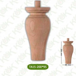 TA15-200-95 Ahşap Torna Koltuk Ayağı