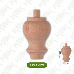 TA19-150-95 Ahşap Torna Koltuk Ayağı