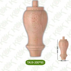 TA19-200-95 Ahşap Torna Koltuk Ayağı