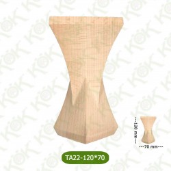 TA22-120-70 Ahşap Torna Koltuk Ayağı
