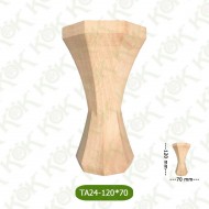 TA24-120-70 Ahşap Torna Koltuk Ayağı