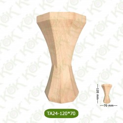 TA24-120-70 Ahşap Torna Koltuk Ayağı