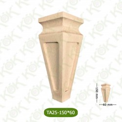 TA25-150-60 Ahşap Torna Koltuk Ayağı