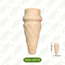 TA26-150-70 Ahşap Torna Koltuk Ayağı