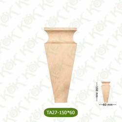TA27-150-60 Ahşap Torna Koltuk Ayağı