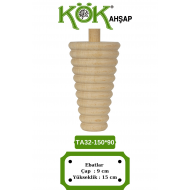 TA32-150-90 Ahşap Torna Konik Koltuk Ayağı