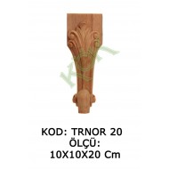 TRNOR-20 ÖZEL OYMALI LÜKENS AYAK TIRNAKLI ORTA MODEL