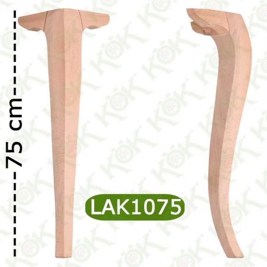 LAK1075 Kulaklı Avangard Lükens Ayak 10*10*75