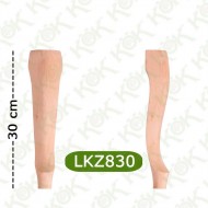 LKZ830 Kulaksız Lükens Ayak 8*8*30