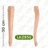 LKZ850 Kulaksız Lükens Ayak 8*8*50