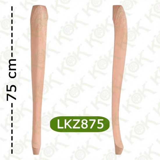 LKZ875 Kulaksız Lükens Ayak 8*8*75
