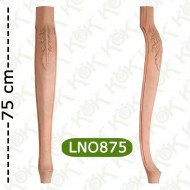 LNO 875 Oymalı Lükens Ayak 8*8*75