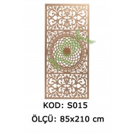 S015 MDF Seperatör Azerbaycan-1 210*85 Cm