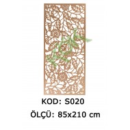 S020 MDF Seperatör Dal 210*85 Cm
