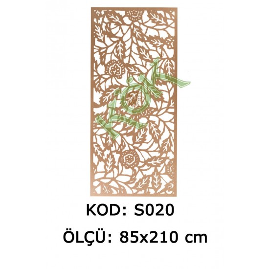 S020 MDF Seperatör Dal 210*85 Cm