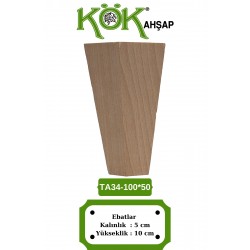 TA34-100-50 Ahşap Torna Koltuk Ayağı